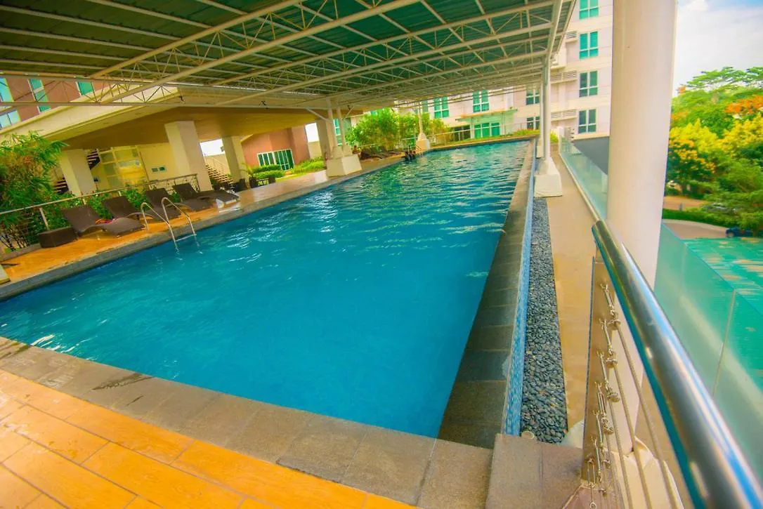 Bed & Breakfast Davao Stay Suites Studio With Samal View Apt2-1509, Ac, Wifi, Queen, Kitchen Philippines